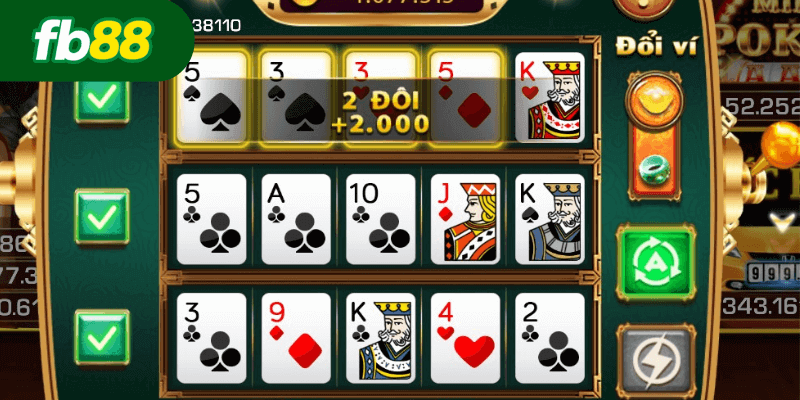 Kinh nghiệm chinh phục Mini Poker tại Fb88